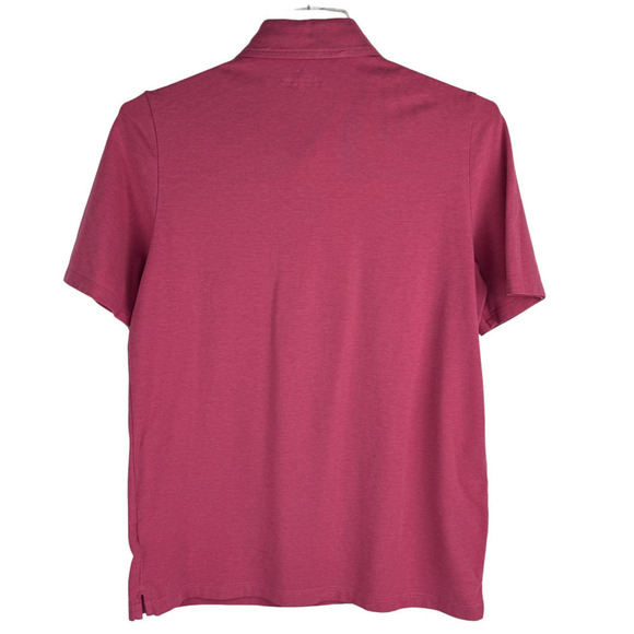 Vineyard Vines Kids Exclusive Island Pocket Polo Shirt Rose Red L Short Sleeve - Picture 2 of 8